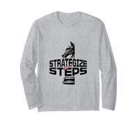 Strategize Your Steps - Bold Statement Limited Edition Long Sleeve T-Shirt