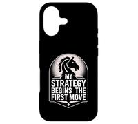 Strategy Begins First Move Chess Player Tactic Case for iPhone 17