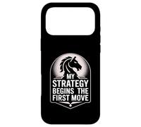 Strategy Begins First Move Chess Player Tactic Case for iPhone 17 Pro Max