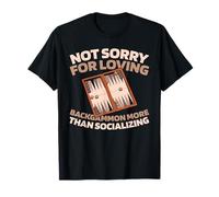 Strategy Board Game - Dice Backgammon T-Shirt