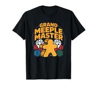 Strategy Board Gamer Meeple Strategist Master Planner Euro T-Shirt