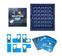 Strategy Games, STEM Logic Puzzle Game, 5.71x5.31 Inches Educational Brain Teaser Challenge Set, 60 Level Smart Board Game, Ideal for Kids Birthday, Christmas, Travel Learning