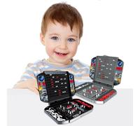 Strategy Sea Battle - Kid Friendly Game, Two Player Set | Critical Thinking Toy, Easy Storage Design, Travel Ready Board Game, Interactive Ship Duel for Children Eight To Twelve, Learning Logic Play