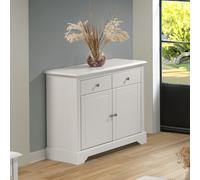 Stratford 2 Door 2 Drawer Sideboard White Shabby chic