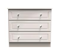 Stratford 3 Drawer Chest (Ready Assembled) Ready Assembled 2 U Taupe One Size
