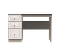Stratford 3 Drawer Desk (Ready Assembled) Ready Assembled 2 U Taupe One Size