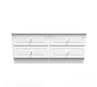 Stratford 4 Drawer Bed Box In White Ash (Ready Assembled)