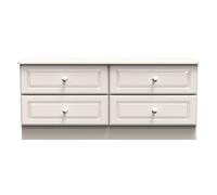Stratford 4 Drawer Bed Box (Ready Assembled) Ready Assembled 2 U Taupe One Size