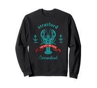 Stratford Connecticut Lobster Fishing Vacation Souvenir Sweatshirt