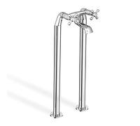 Stratford Freestanding Bath Filler Tap & Legs Chrome
