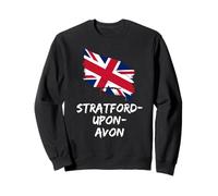 Stratford-Upon-Avon Great Britain Flag British English Pride Sweatshirt