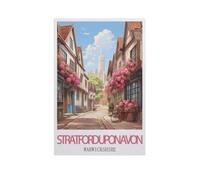 Stratford-upon-avon Warwickshire,Puzzle 1000 Pieces Paper Puzzle Adult Children'S Educational Toy Family Decompression Game(38x26cm)-AI12