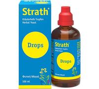 Strath Convalescence Drops - Cold & Flu Remedy & Immune System Support Supplement in Liquid Form, Natural Swiss Herbal Yeast with 61 Vital Nutrients, Vitamins & Minerals for Immunity Boost (100 ml)