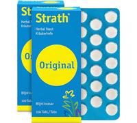 Strath Tablets (200) - Herbal Yeast Supplement with 61 Nutrients, Vitamins & Minerals, Daily Nutritional Superfood, Suitable for Men & Women Digestion & Immune Support, Pregnant & Breastfeeding
