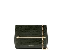 Strathberry leather clutch bag - Green One Size