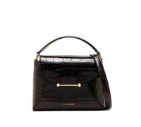 Strathberry Mosaic croc-effect tote bag - Brown One Size
