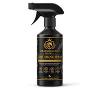 Strathheaven Equine Coat Shine Spray for Horses - Non Greasy Gloss Finish, Dust Repellent, Silky Smooth Coat Grooming Spray for Everyday Use, Shows & Events (500ml/16.9 fl oz)