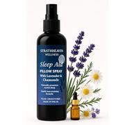 Strathheaven Wellness Sleep Aid Pillow Spray, Lavender & Chamomile, 100ml, Vegan, Non-Staining