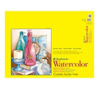 Strathmore 18x24 Watercolor Paper Pad - 12 Sheets, 140 lb Cold Press, Acid-Free, 360118