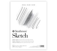 Strathmore 25-509 200 Series Sketch Pad, 9"x12" Tape Bound, 100 Sheets