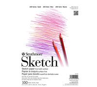 Strathmore 25-509 200 Series Sketch Pad, 9"x12" Tape Bound, 100 Sheets
