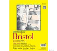 Strathmore Pro-Art Bristol Smooth Paper Pad 11 x 14-inch, 20 Sheets