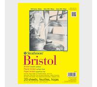 Strathmore : 300 Series : Bristol Paper : Pad : 9x12in : 20 Sheets : Smooth