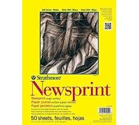 Strathmore 300 Series Newsprint, Paper, Rough, 14x17