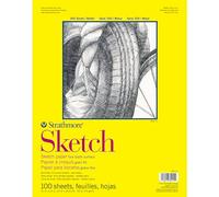 Strathmore 300 Series Sketch Pad, 11x14 inch, 100 Sheets, Glue Bound - Artist Sketchbook for Drawing, Illustration, Art Class Students