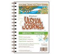 Strathmore 300 Series Smooth Visual Bristol Journal, Paper, White, 9" x 12"