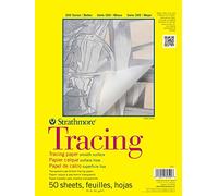 Strathmore Pro-Art Tracing Paper Pad 11-inch x 14-inch, 50 Sheets, White