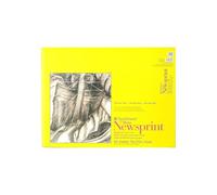 Strathmore 307-318 300 Series Mega Newsprint Pad, Rough 18"x24" Tape Bound, 60 Sheets