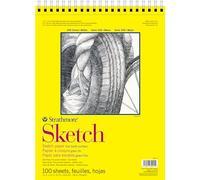 Strathmore 350-11 Sketch Paper Pad, White, 11 x 14-inch