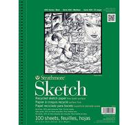 Strathmore Artist Sketch Paper, 400 Series, Recycled, 9x12