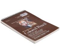 Strathmore 400 Series Colored Pencil Pad, 6"x8" Wire Bound, 30 Sheets