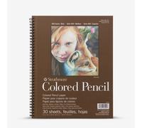 Strathmore : 400 Series : Coloured Pencil Paper Pad : 163gsm : 9x12in