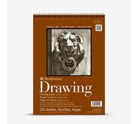 Strathmore : 400 Series : Drawing Pad : 130gsm : 9x12in : 24 Sheets : Smooth