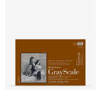 Strathmore STR-4400-012 15 Sheet No.80 Gray Scale Pad, 12 by 18", 12"X18"