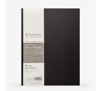 Strathmore : 400 Series : Hardbound Toned Grey Mixed Media Sketchbook : 300gsm : 48 Pages : 8.5x11in