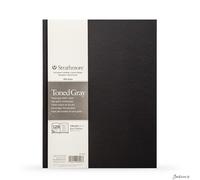 Strathmore : 400 Series : Hardbound Toned Grey Sketchbook : 118gsm : 128 Page...
