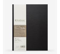 Strathmore : 400 Series : Hardbound Toned Tan Mixed Media Sketchbook : 300gsm : 48 Pages : 8.5x11in