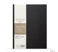 Strathmore : 400 Series : Hardbound Toned Tan Sketchbook : 118gsm : 128 Pages...