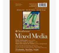 Strathmore : 400 Series : Mixed Media Pad : 300gsm : 6x8in : 15 Sheets : Vellum