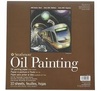 Strathmore 400 Series Oil Painting Pad, Paper, Natural White, 9" x 12"