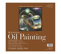 Strathmore 400 Series Oil Painting Pad, Paper, Natural White, 9" x 12"