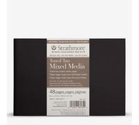 Strathmore : 400 Series : Softcover Toned Tan Mixed Media Sketchbook : 48 Pages : 8x5.5in