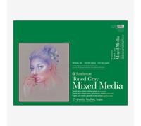 Strathmore : 400 Series : Toned Grey : Mixed Media Pad : 300gsm : 18x24in