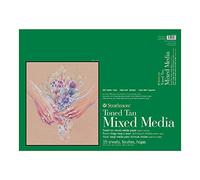 Strathmore 400 Series Toned Tan Mixed Media Pad, 18"x24" Glue Bound, 15 Sheets per Pad