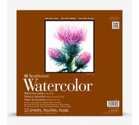 Strathmore : 400 Series : Watercolour Paper : 300gsm : 12x12in : 12 Sheets : Not