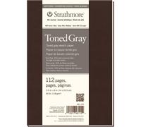 Strathmore 400 Toned 118gsm Paper Soft Cover Sketchbook, Fine Grain, 5.5 x 8.5